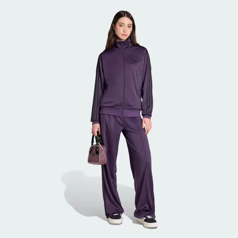 Track pants adicolor Classic Firebird Loose Aurora Plum miniatura 3