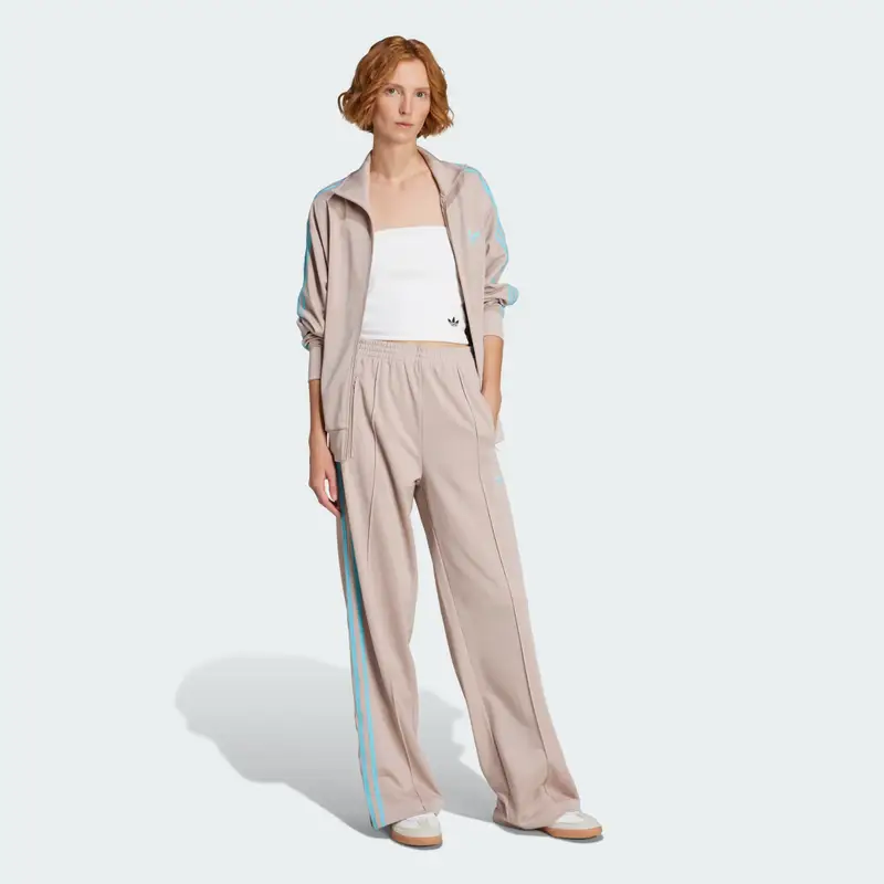 Track pants adicolor Classic Firebird Loose Wonder Taupe miniatura 3