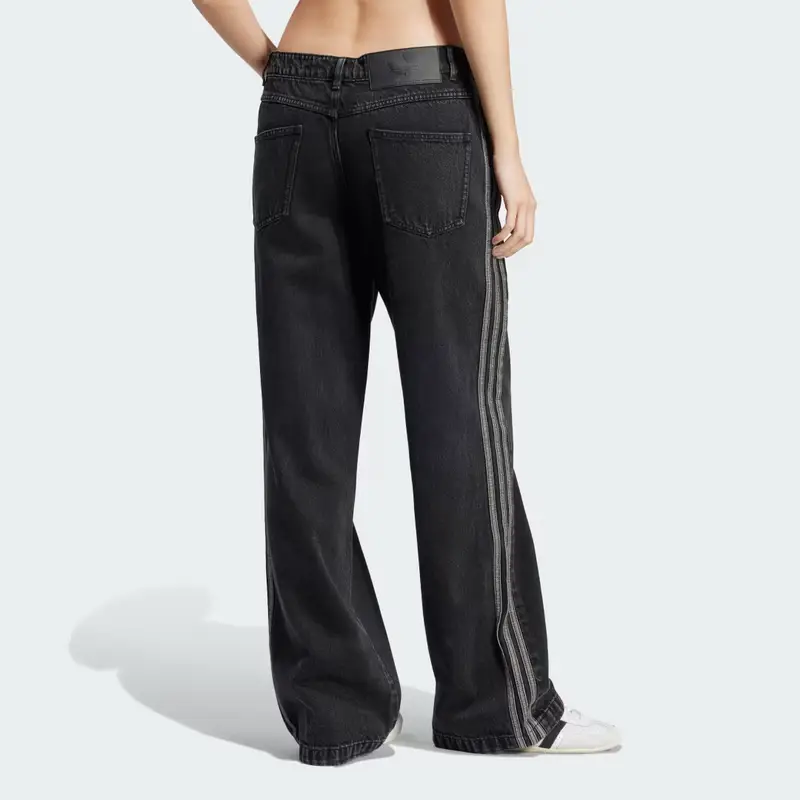 Track pants adicolor Denim 3-Stripes True Black Denim miniatura 2