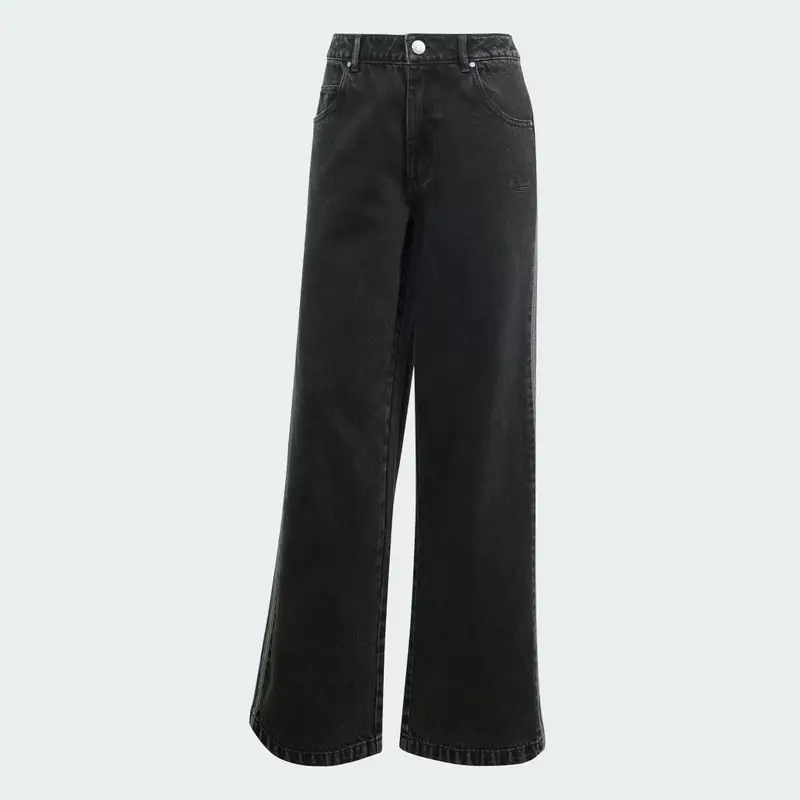 Track pants adicolor Denim 3-Stripes True Black Denim miniatura 4