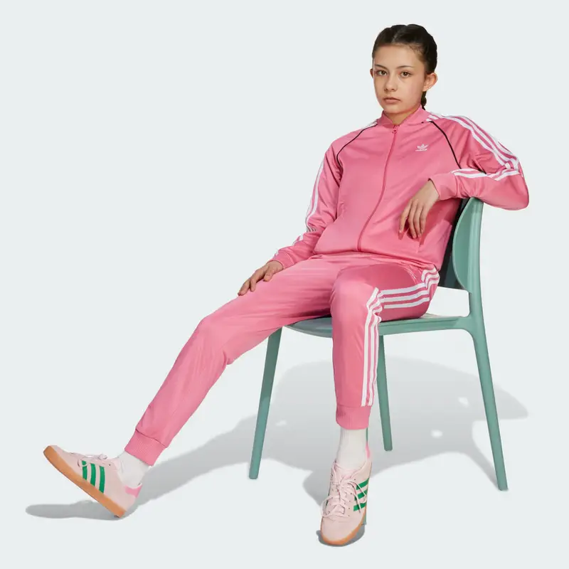 Track pants adicolor SST Junior Pink Fusion miniatura 3