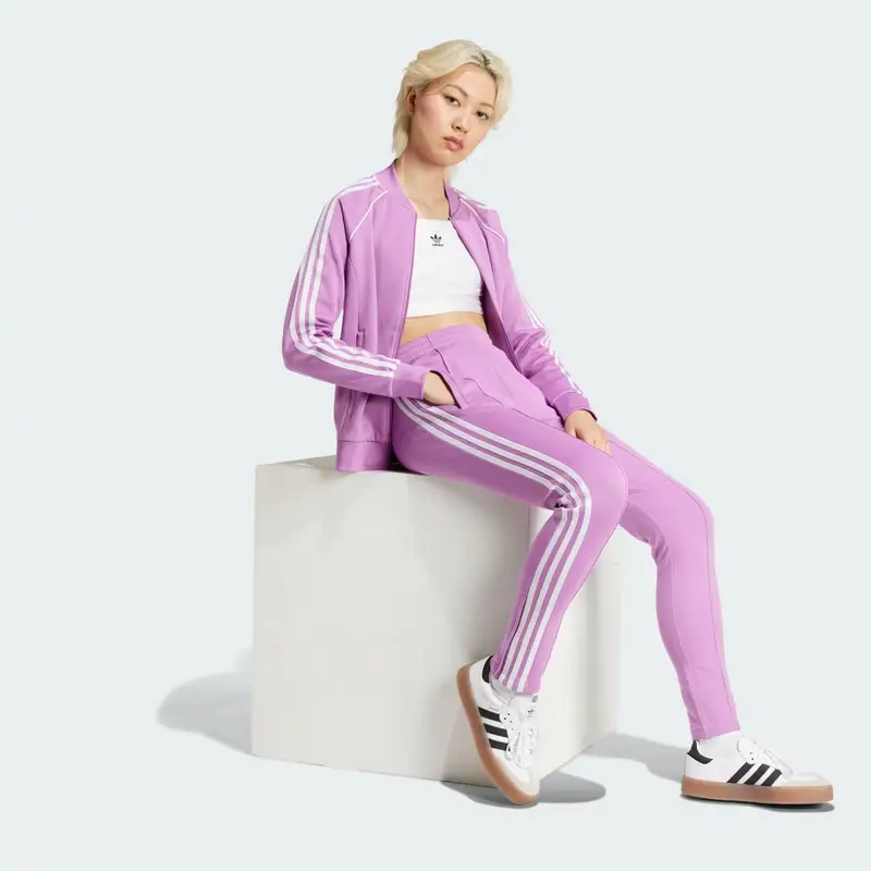 Track pants adicolor SST Preloved Purple miniatura 3