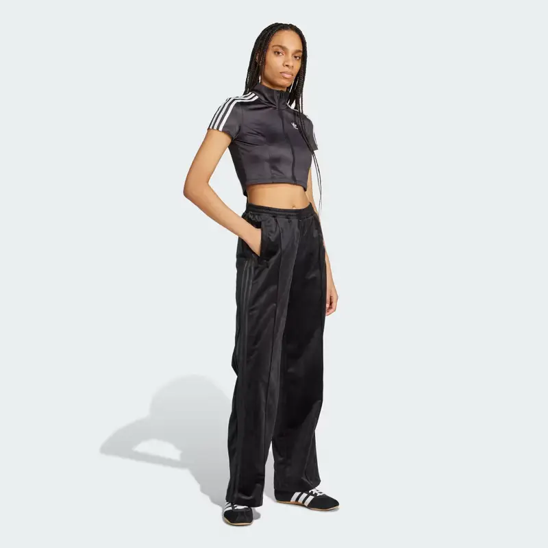 Track pants adicolor Velour Black miniatura 3
