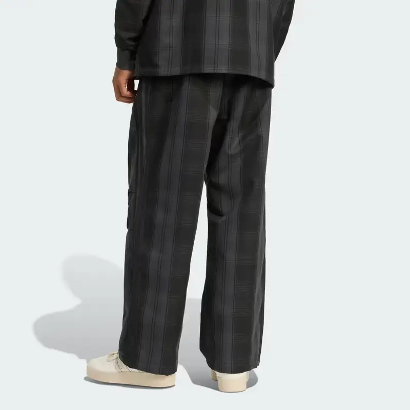 TRACK PANTS ADIDAS ORIGINALS &amp; ALL BLACKS FIREBIRD PLAID Carbon miniatura 2