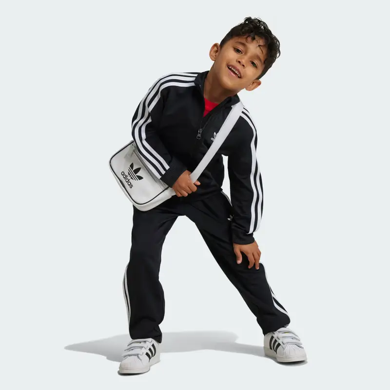 Track suit adicolor Firebird Kids Black miniatura 3