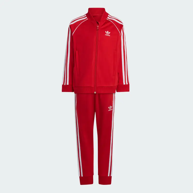 Track suit adicolor SST Kids Better Scarlet miniatura 4