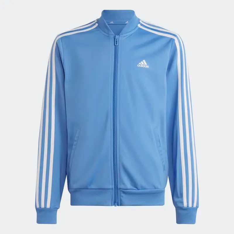 Track suit Essentials 3-Stripes Blue Fusion Met miniatura 2