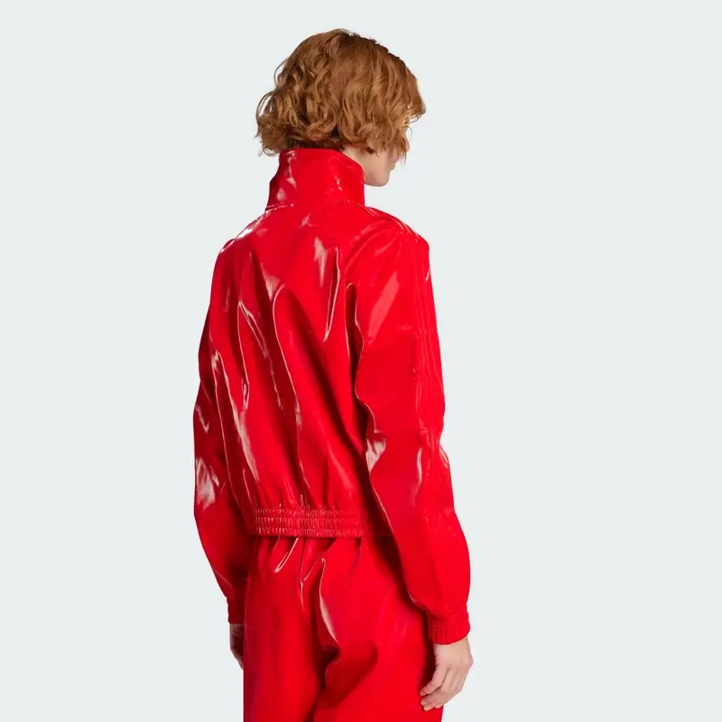 Track top adicolor Holiday Better Scarlet miniatura 2