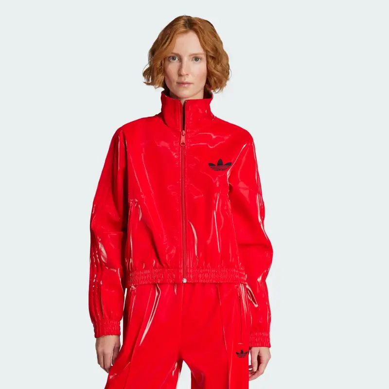 Track top adicolor Holiday Better Scarlet