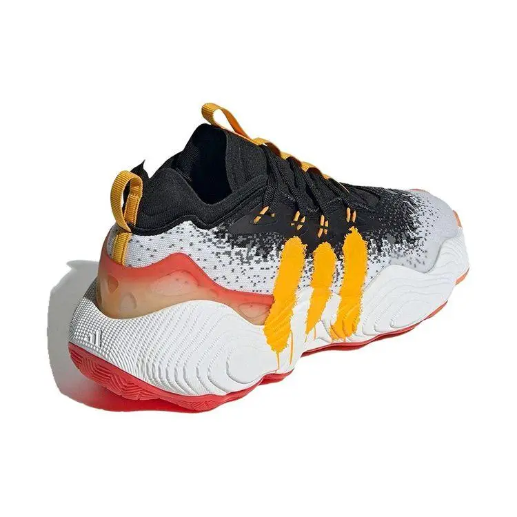 Trae Young 3 Nero Bianco Giallo Sneakers Unisex Core-Black Footwear-White IF9359 40 miniatura 3