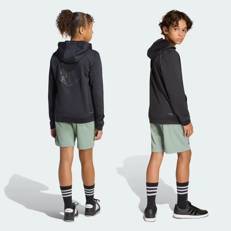 Training Short ADIDAS MINECRAFT Silver Green miniatura 2