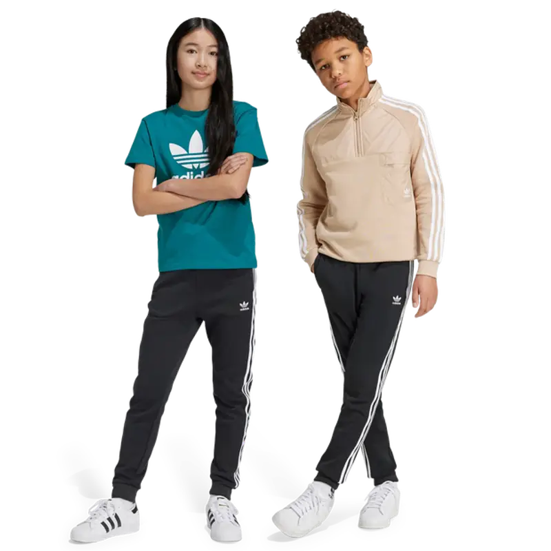 Adidas Trefoil unisex Pantaloni - Nero - Jersey di cotone - Foot Locker