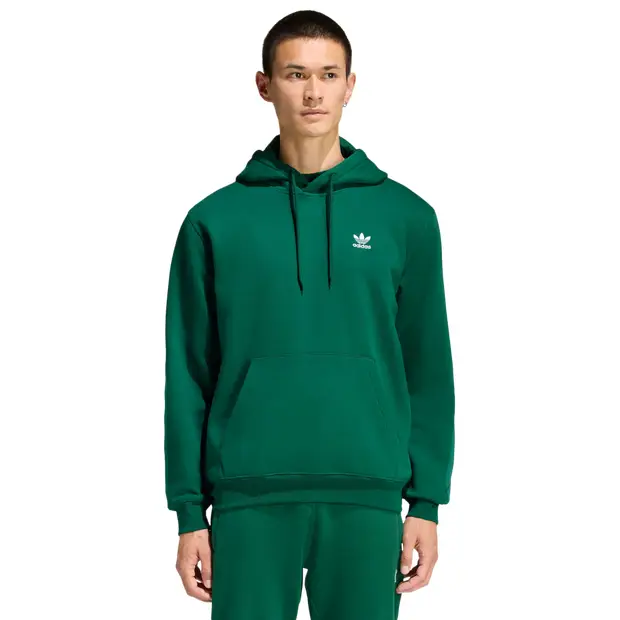 Trefoil Uomo - Felpe con cappuccio Verde - di cotone Green