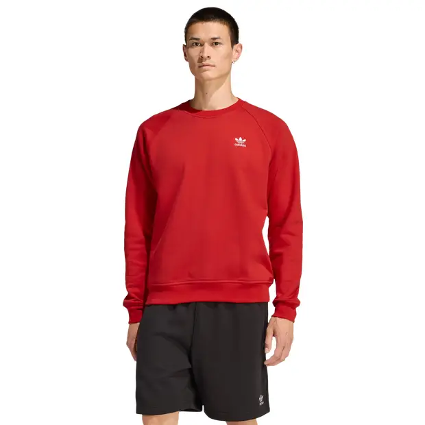 Trefoil Uomo - Felpe Rosso - di cotone Red