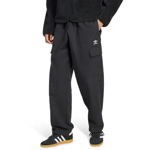 Trefoil Uomo - Pantaloni Nero - di cotone Black