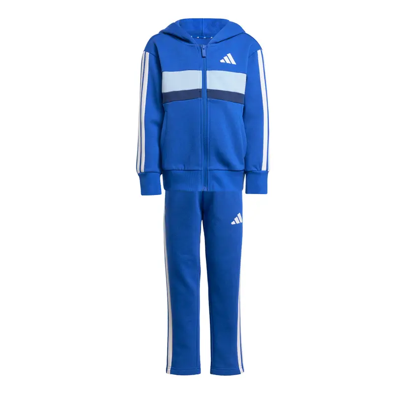 Tuta a 3 strisce per bambini adidas Seasonal Essentials Tiberio Bleu