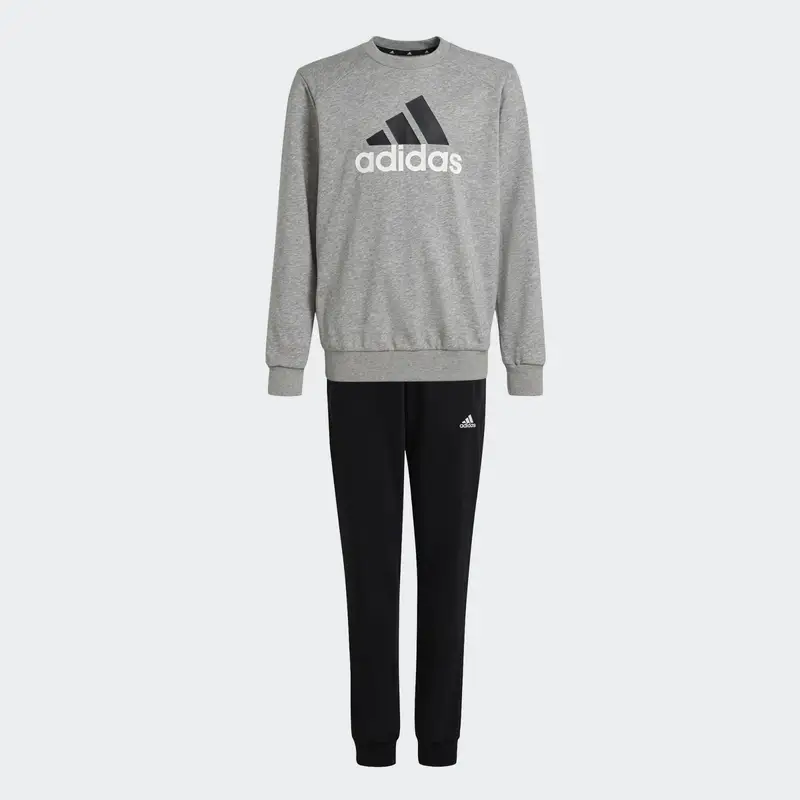 Tuta ADIDAS bambino ginnastica leggera grigio-nero | Adidas
