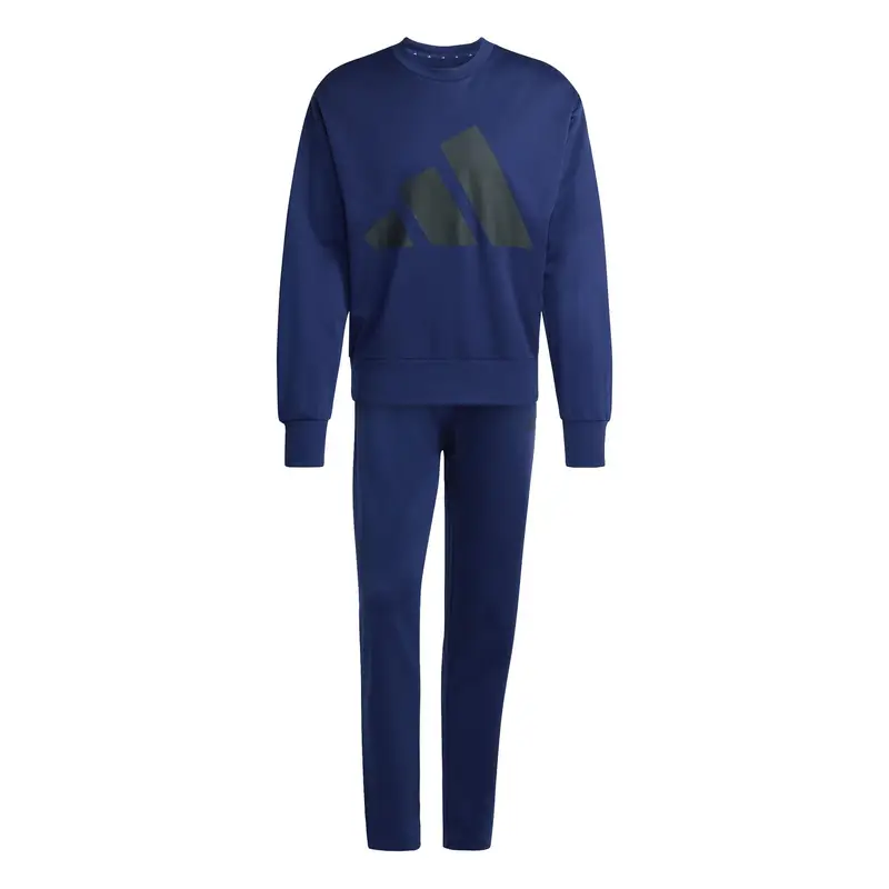 Tuta adidas Big Logo Bleu