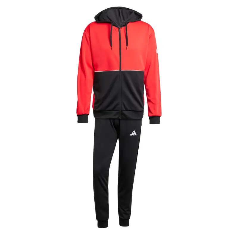 Tuta adidas Colorblock Rouge