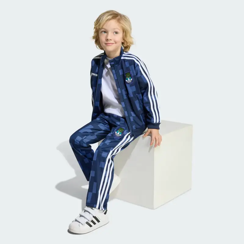Tuta adidas Originals X Minecraft Firebird Bambini Multicolor miniatura 3