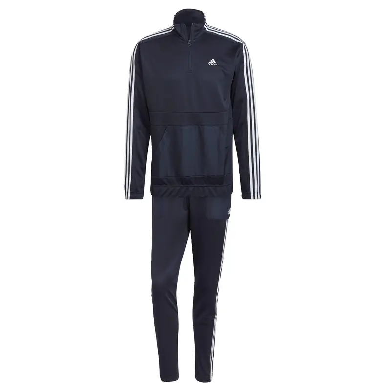 Tuta AEROREADY Tricot Quarter-Zip | Adidas Blu petrolio