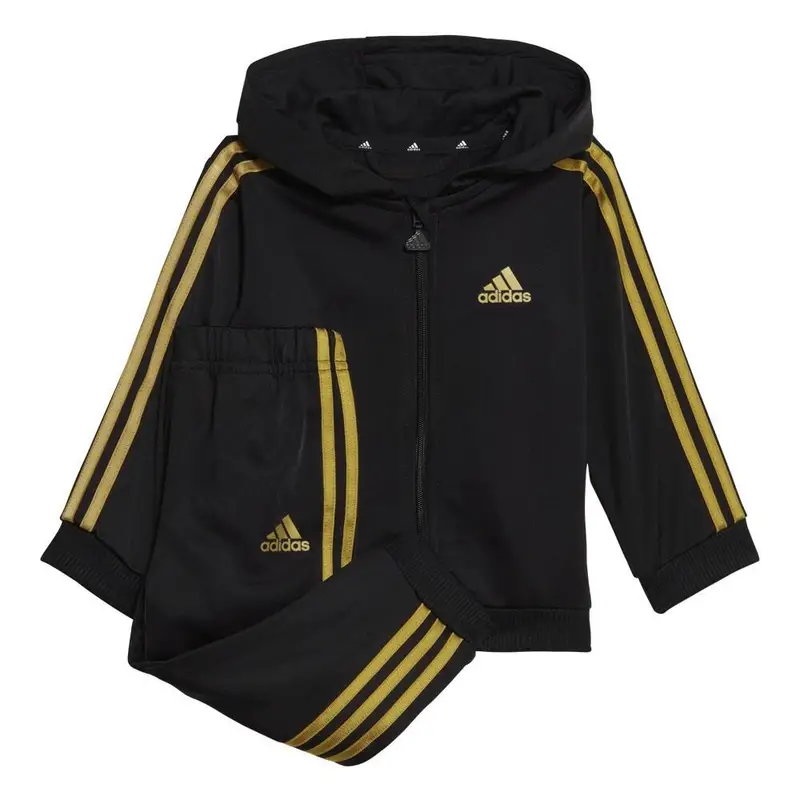 Tuta bambino adidas stripes shiny - nero | Adidas