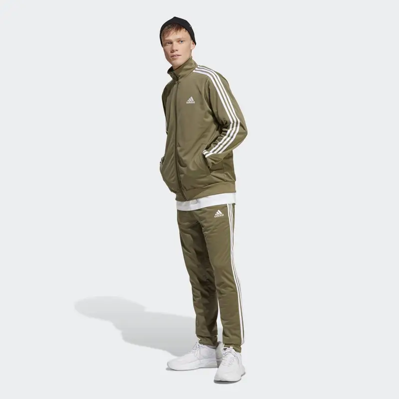 Tuta Basic 3-Stripes Tricot | Adidas Beige