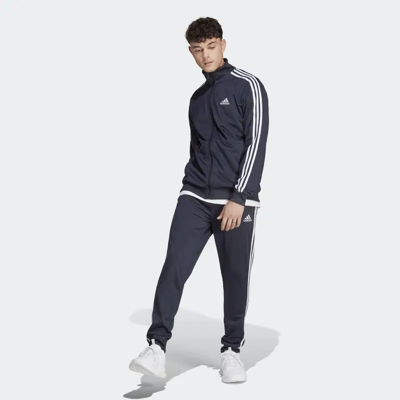 Tuta Basic 3-Stripes Tricot | Adidas Blu petrolio