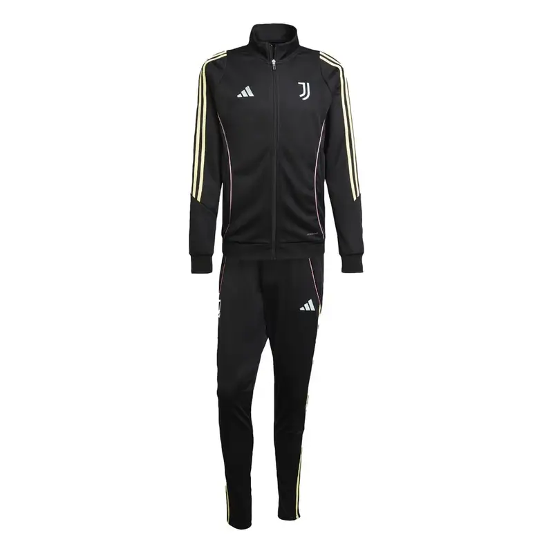 Tuta Calcio Juve Poly Training Nero Nero Uomo M