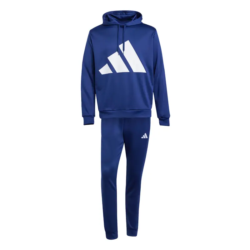 Tuta con cappuccio adidas Big Logo Bleu