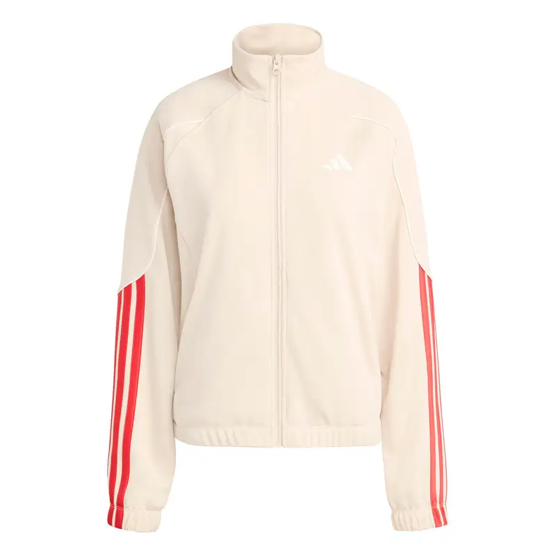 Tuta da donna adidas Stadium 3-Stripes Beige