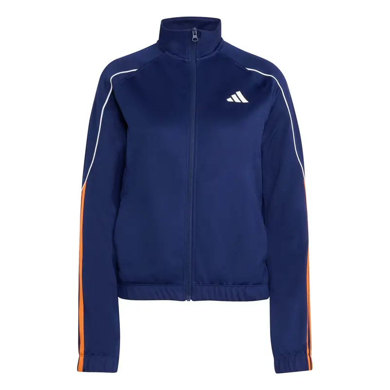 Tuta da donna adidas Stadium 3-Stripes Bleu
