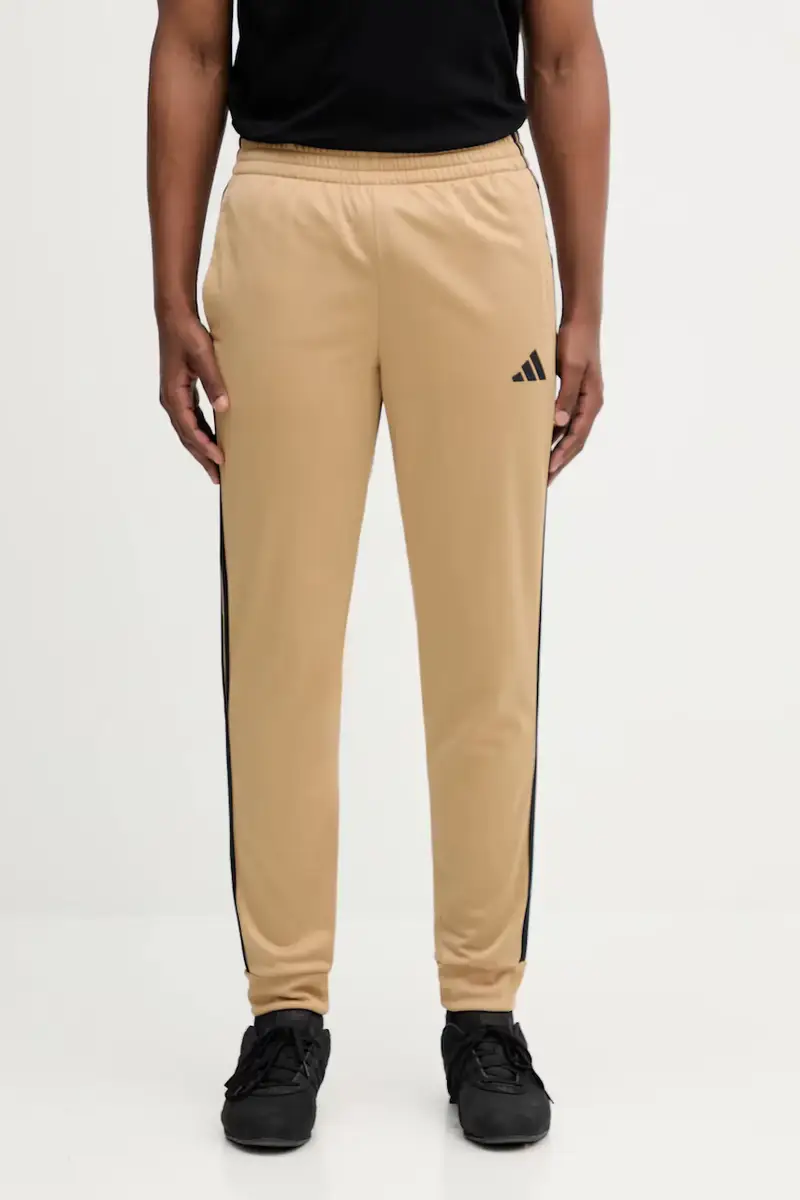 tuta da ginnastica 3-Sripes uomo colore beige JX5501 miniatura 3