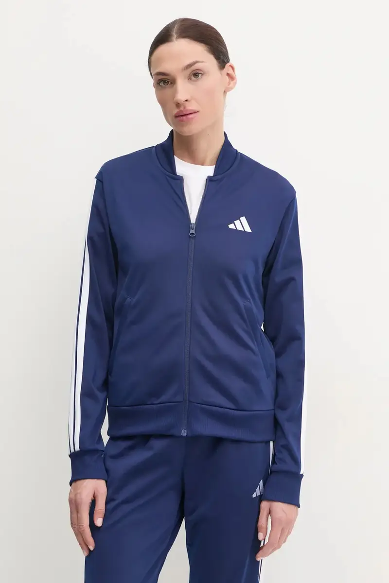 tuta da ginnastica 3-Stripes Blu navy miniatura 3