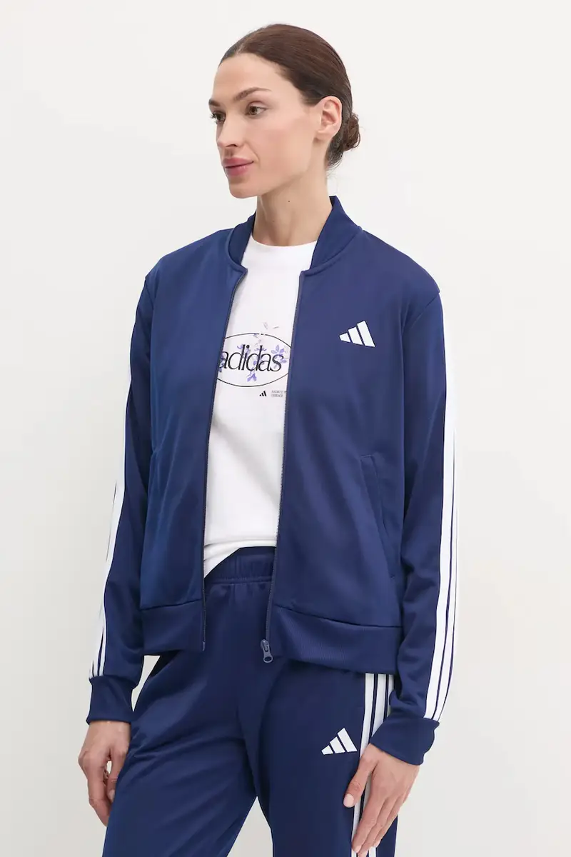 tuta da ginnastica 3-Stripes Blu navy miniatura 5