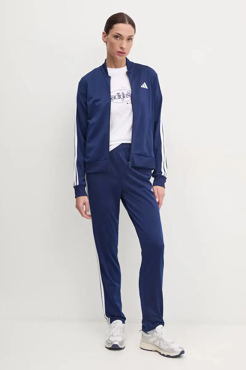 tuta da ginnastica 3-Stripes Blu navy