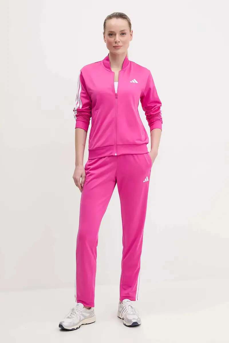 tuta da ginnastica 3-Stripes donna colore rosa JD5436