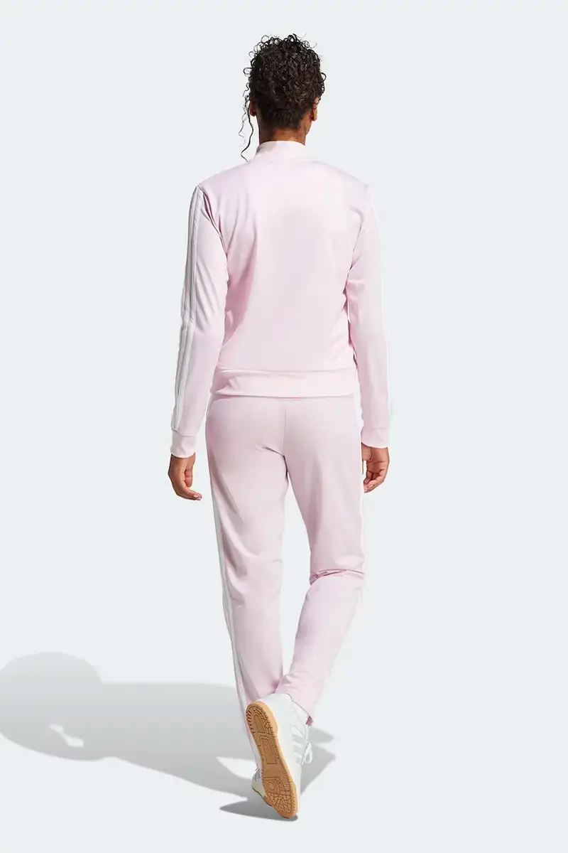 tuta da ginnastica 3-Stripes donna colore rosa JD5437 miniatura 2