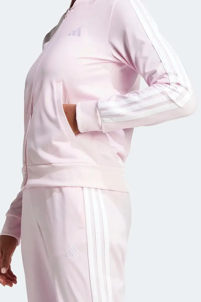 tuta da ginnastica 3-Stripes donna colore rosa JD5437 miniatura 4