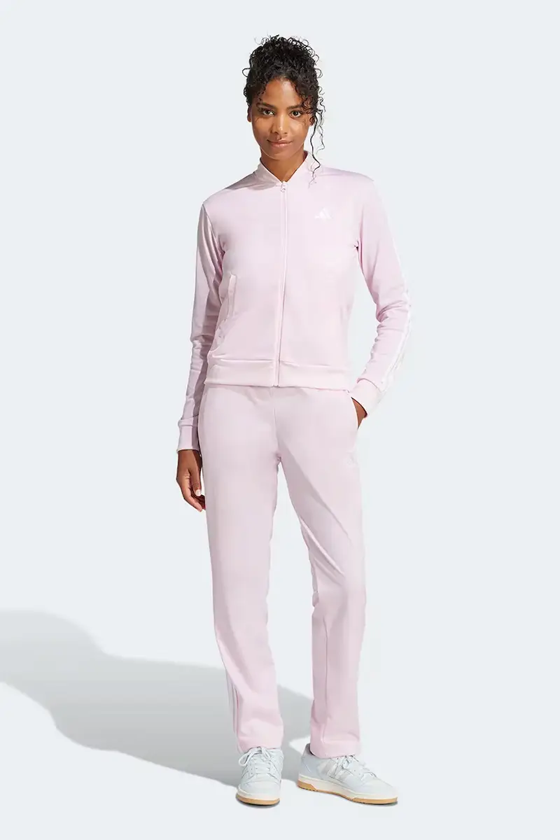 tuta da ginnastica 3-Stripes donna colore rosa JD5437