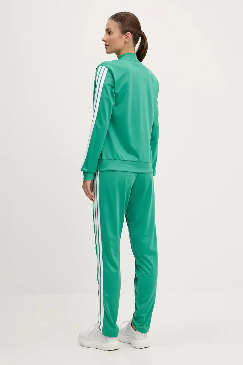 tuta da ginnastica 3-Stripes donna colore verde JD2687 miniatura 4