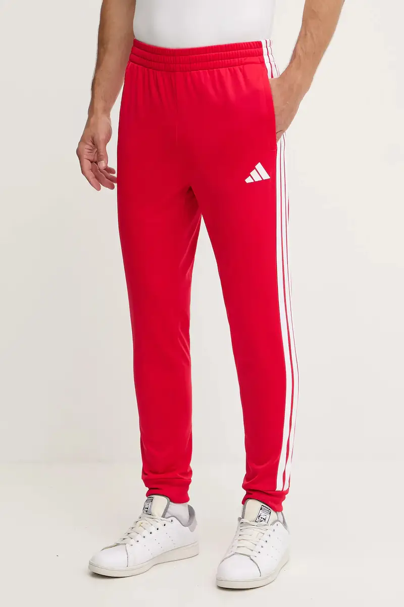 tuta da ginnastica 3-Stripes Rosso miniatura 4