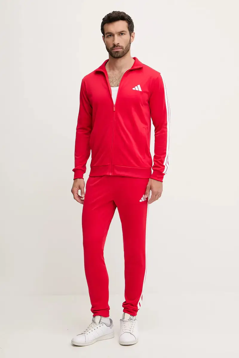 tuta da ginnastica 3-Stripes Rosso