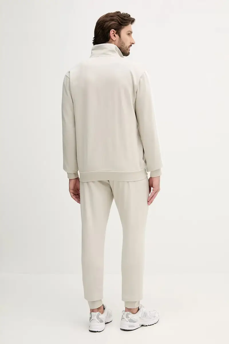 tuta da ginnastica 3-Stripes uomo colore beige JX5547 miniatura 4