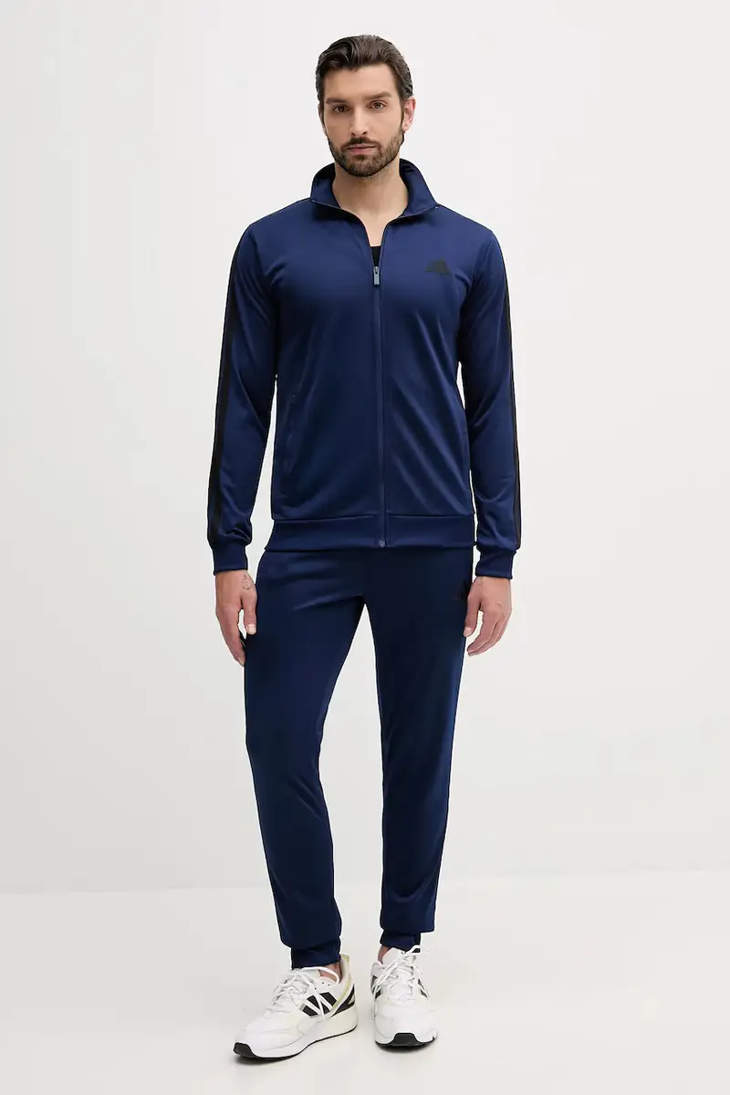 tuta da ginnastica 3-Stripes uomo colore blu navy KB7657
