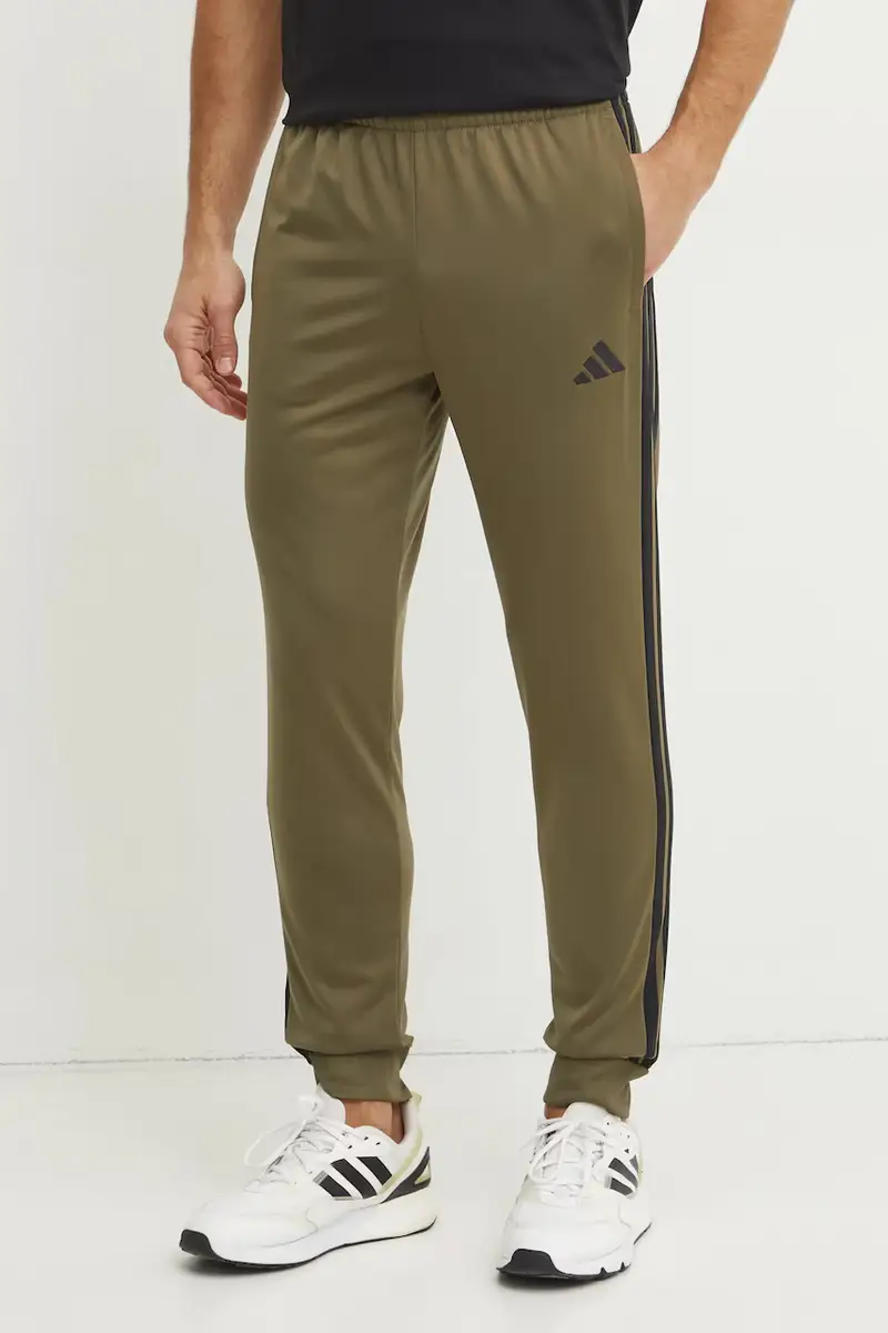 tuta da ginnastica 3-Stripes uomo colore verde JI8854 miniatura 4