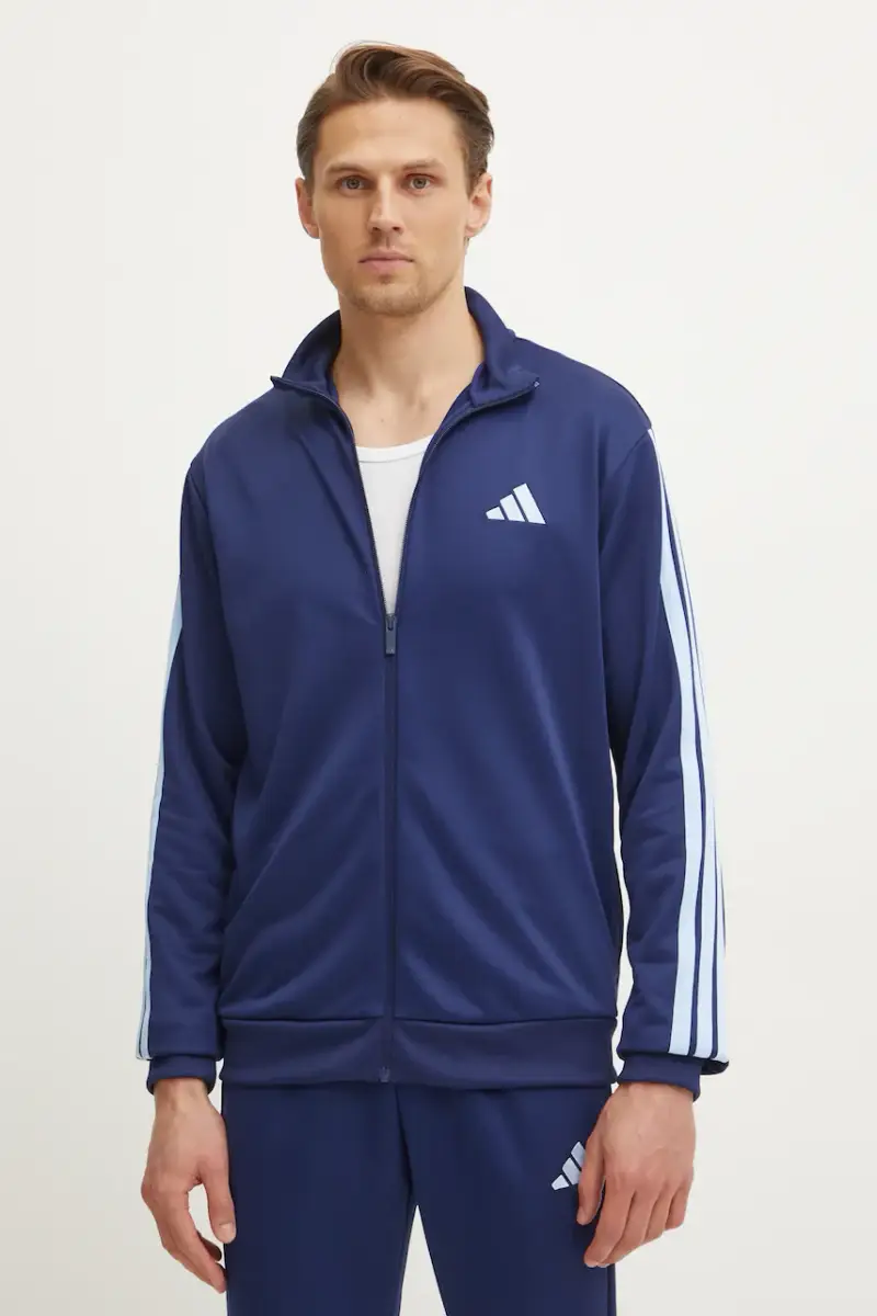 tuta da ginnastica 3S FT TT TS uomo colore blu navy JI8873 miniatura 3