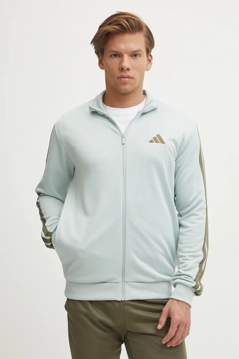 tuta da ginnastica 3S FT TT TS uomo colore grigio JI8874 miniatura 2