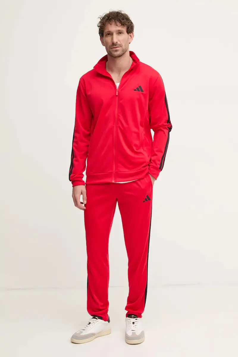 tuta da ginnastica 3S TR TT TS uomo colore rosso JI8852