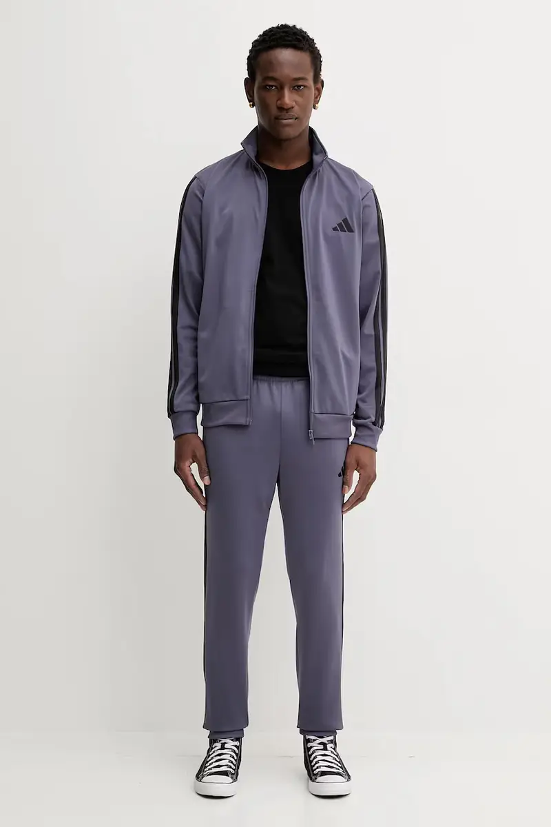 tuta da ginnastica 3S uomo colore violetto JX5504